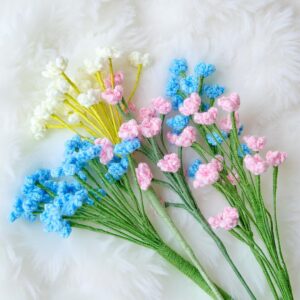 Baby's Breath Flowers Amigurumi Crochet Pattern - Delicate DIY Floral Bouquet - Instant Download PDF