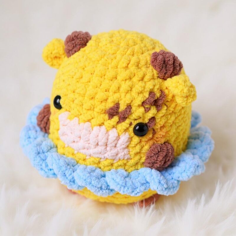 Ballerina Giraffe Amigurumi Crochet Pattern - No-Sew - DIY Stuffed Animal Toy - Instant Download PDF - Image 4