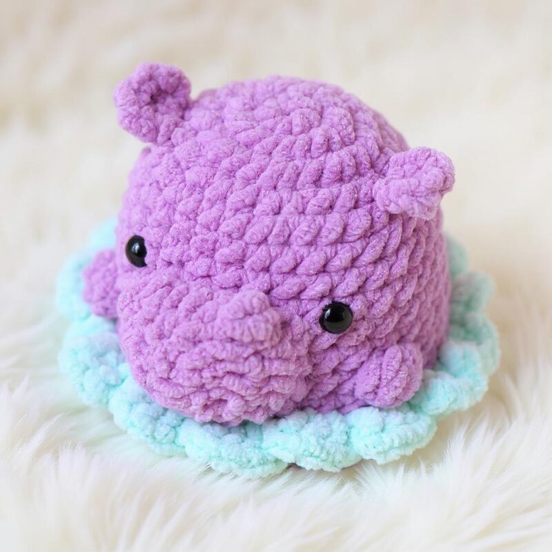 Ballerina Hippo Amigurumi Crochet Pattern - No-Sew DIY Stuffed Animal Toy - Instant Download PDF - Image 4