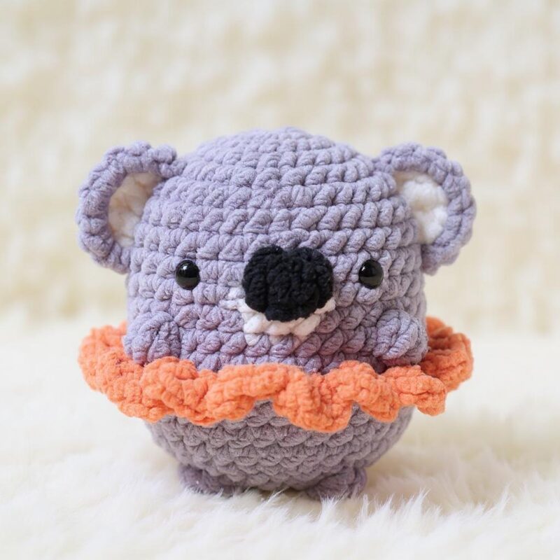 Ballerina Koala Amigurumi Crochet Pattern - No-Sew - DIY Stuffed Animal Toy - Instant Download PDF - Image 2