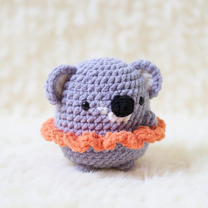 Ballerina Koala Amigurumi Crochet Pattern - No-Sew - DIY Stuffed Animal Toy - Instant Download PDF - Image 3