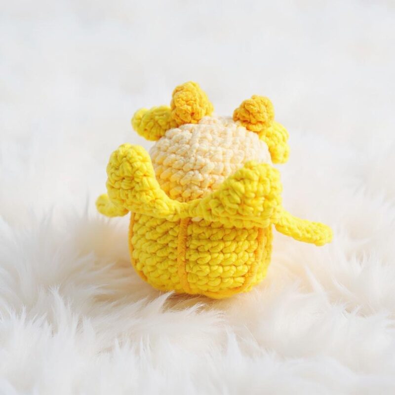 Banana Cow Amigurumi Crochet Pattern - Adorable DIY Stuffed Animal Toy - Instant Download PDF - Image 3