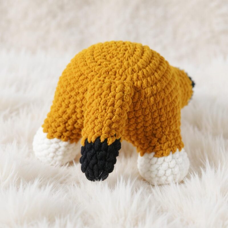 Basset Hound Amigurumi Crochet Pattern - Adorable DIY Stuffed Animal Toy - Instant Download PDF - Image 6