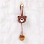 Bear Bookmark Amigurumi Crochet Pattern - Adorable DIY Handmade Bookmark - Instant Download PDF