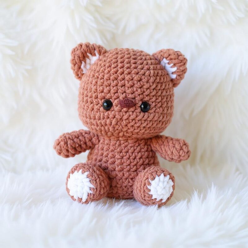 Bear Amigurumi Crochet Pattern - Adorable DIY Stuffed Animal Toy - Instant Download PDF