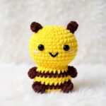 Bee Amigurumi Crochet Pattern - No-Sew DIY Stuffed Animal Toy - Instant Download PDF