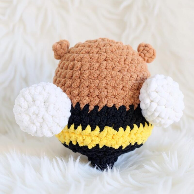 Bee Owl Amigurumi Crochet Pattern - Adorable DIY Stuffed Animal Toy - Instant Download PDF - Image 4