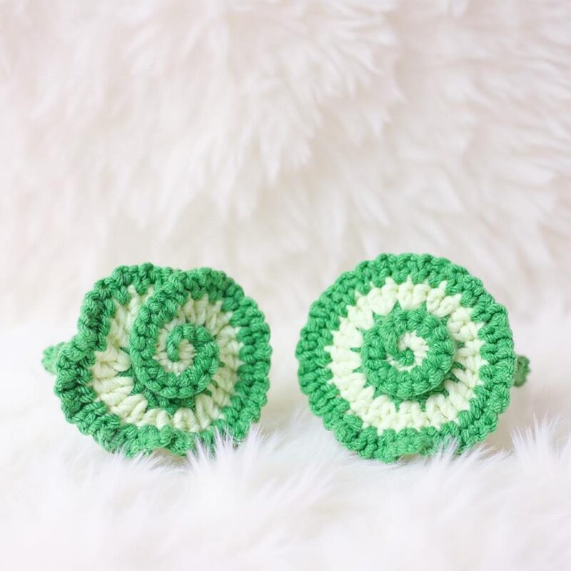Begonia Escargot Amigurumi Crochet Pattern - Adorable DIY Potted Plant Decor - Instant Download PDF - Image 4