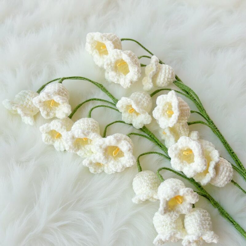 Bell Flower Amigurumi Crochet Pattern - Charming DIY Handmade Flower - Instant Download PDF - Image 2