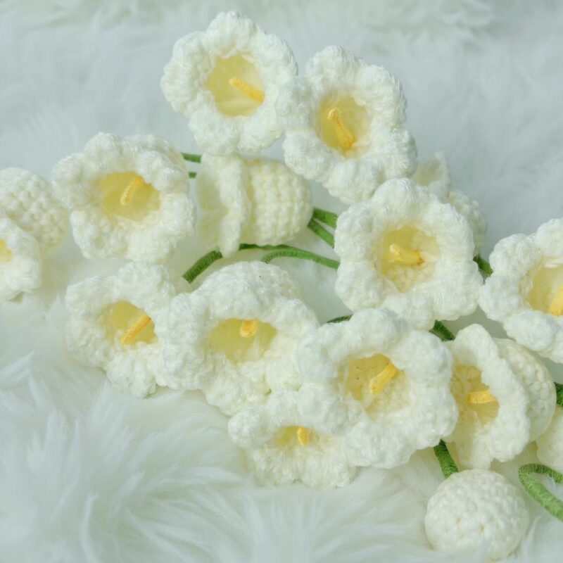 Bell Flower Amigurumi Crochet Pattern - Charming DIY Handmade Flower - Instant Download PDF - Image 4