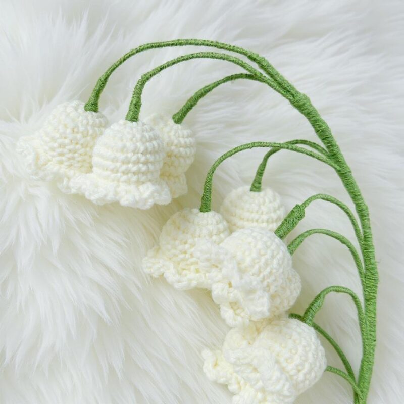Bell Flower Amigurumi Crochet Pattern - Charming DIY Handmade Flower - Instant Download PDF - Image 5