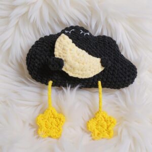 Cloud and Moon Amigurumi Crochet Pattern - Adorable DIY Stuffed Toy - Instant Download PDF