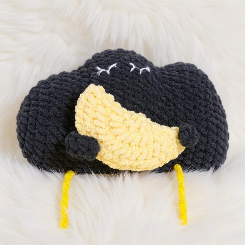Cloud and Moon Amigurumi Crochet Pattern - Adorable DIY Stuffed Toy - Instant Download PDF - Image 4