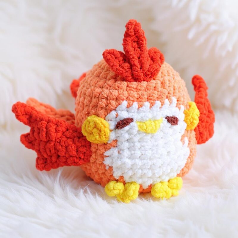 Blazebird Amigurumi Crochet Pattern - Adorable DIY Stuffed Animal Toy - Instant Download PDF - Image 2