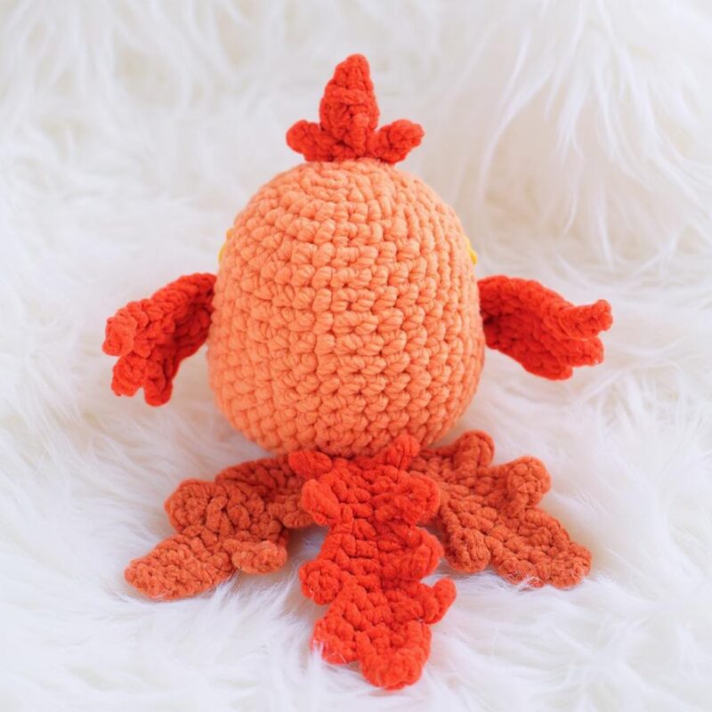 Blazebird Amigurumi Crochet Pattern - Adorable DIY Stuffed Animal Toy - Instant Download PDF - Image 6