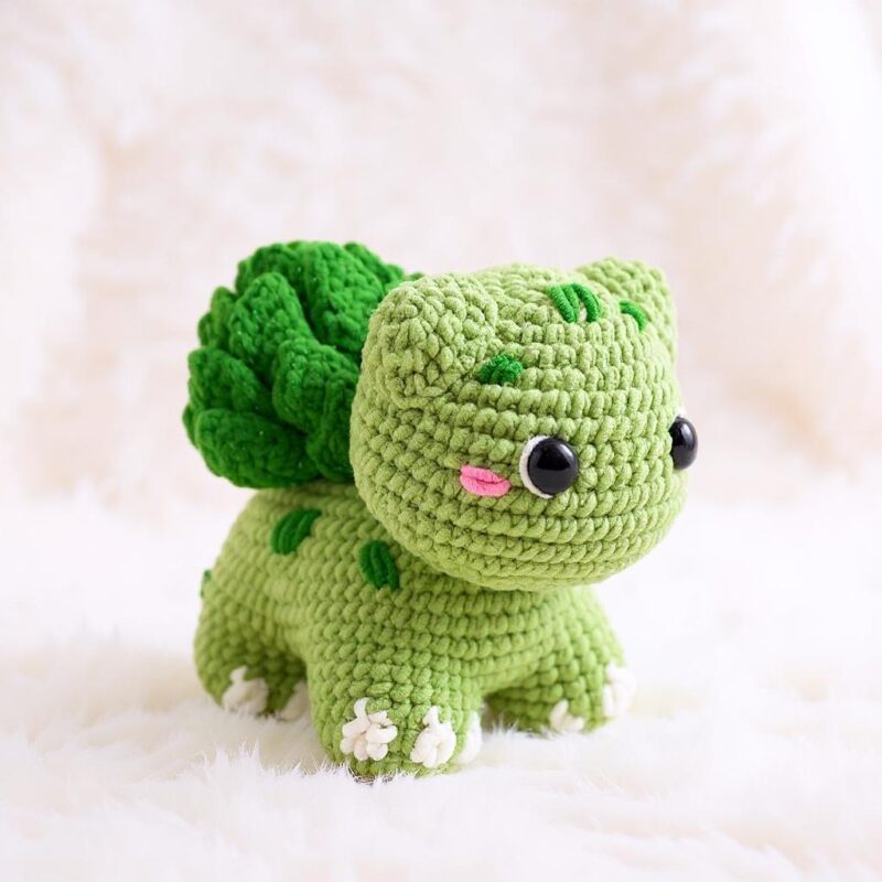 Bloom Artisaur Dinosaur Amigurumi Crochet Pattern - Whimsical DIY Stuffed Animal Toy - Instant Download PDF - Image 2
