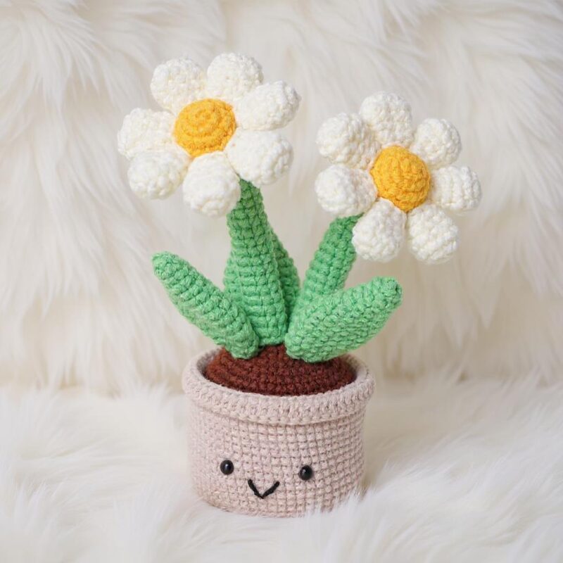 Bloom Harmony Flower Bouquet Amigurumi Crochet Pattern Bundle - Whimsical DIY Floral Decor - Instant Download PDF - Image 3