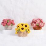Bloom Pot Collection Amigurumi Crochet Pattern - Charming DIY Potted Plant Decor - Instant Download PDF