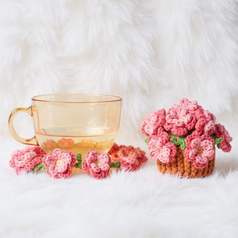 Bloom Pot Collection Amigurumi Crochet Pattern - Charming DIY Potted Plant Decor - Instant Download PDF - Image 2