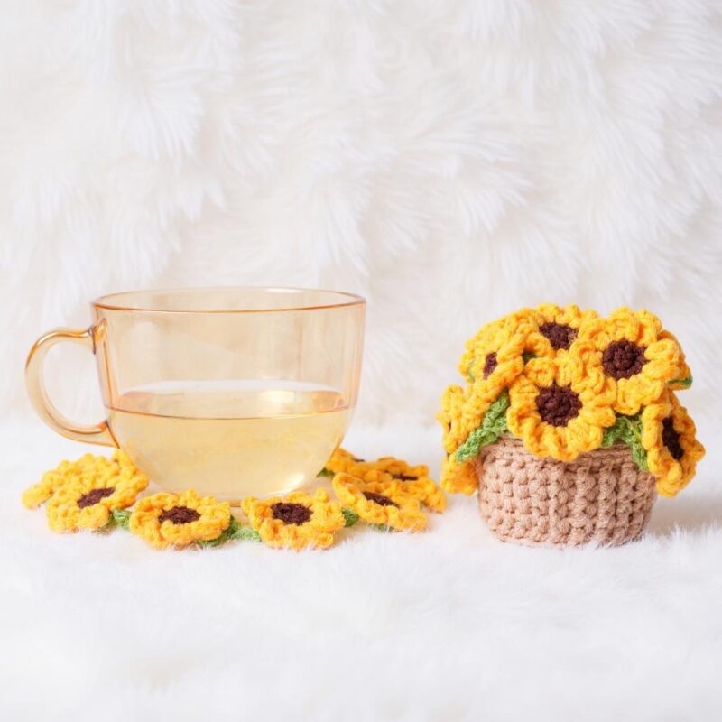 Bloom Pot Collection Amigurumi Crochet Pattern - Charming DIY Potted Plant Decor - Instant Download PDF - Image 3