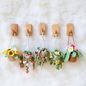 Blossom Glow Baskets Crochet Pattern Bundle - Beautiful DIY Home Decor & Storage - Instant Download PDF