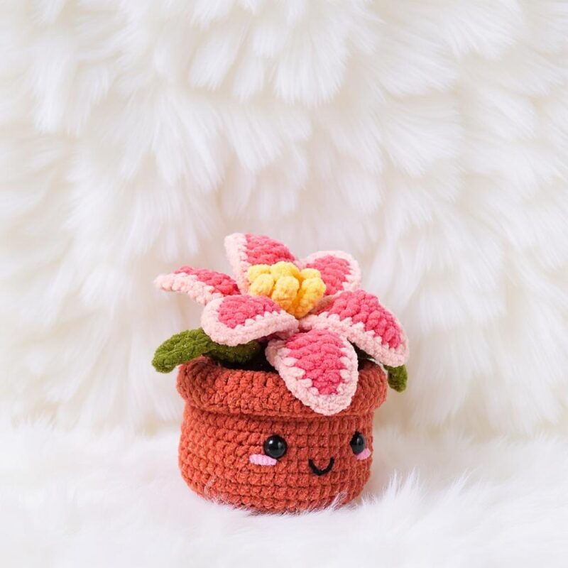 Flower Bouquet Amigurumi Crochet Pattern - Whimsical DIY Floral Decor - Instant Download PDF - Image 3