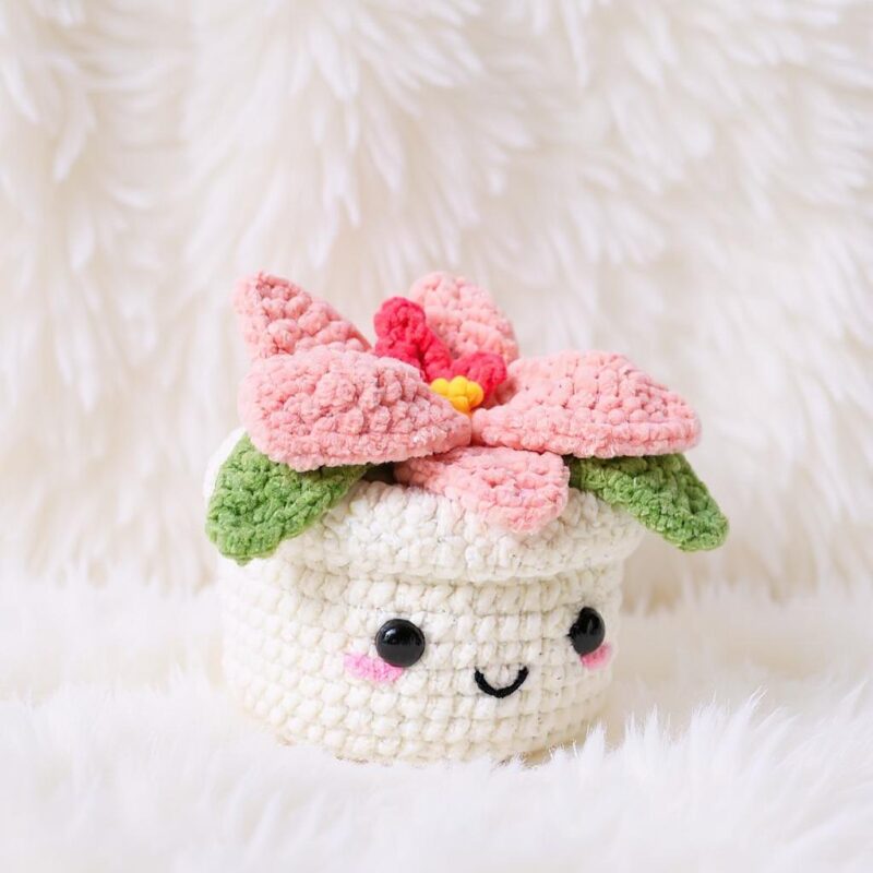 Flower Bouquet Amigurumi Crochet Pattern - Whimsical DIY Floral Decor - Instant Download PDF - Image 4
