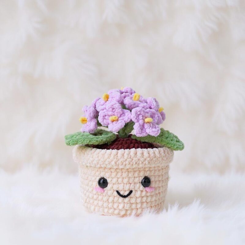 Flower Bouquet Amigurumi Crochet Pattern - Whimsical DIY Floral Decor - Instant Download PDF - Image 5