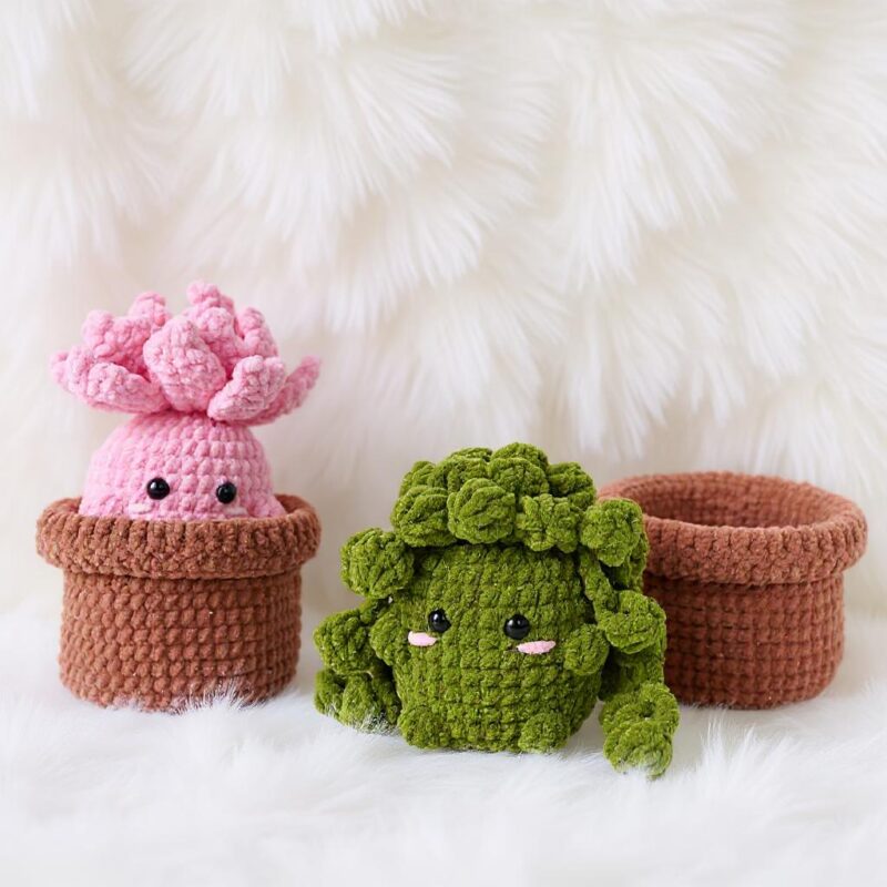 Blossom Bunny Amigurumi Crochet Pattern - Adorable No-Sew - DIY Stuffed Animal Toy - Instant Download PDF - Image 4