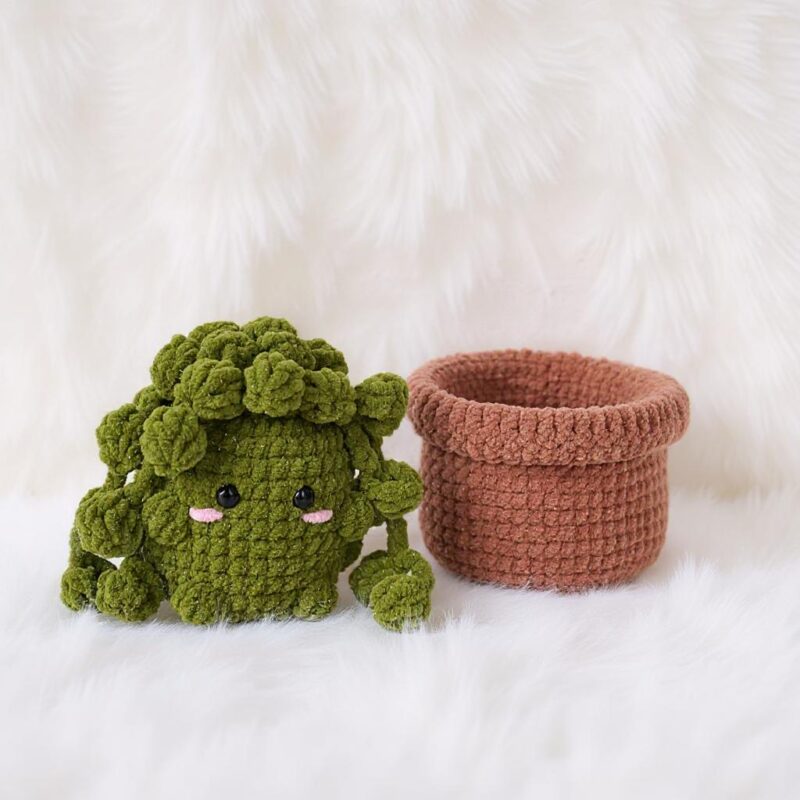 Blossom Bunny Amigurumi Crochet Pattern - Adorable No-Sew - DIY Stuffed Animal Toy - Instant Download PDF - Image 6