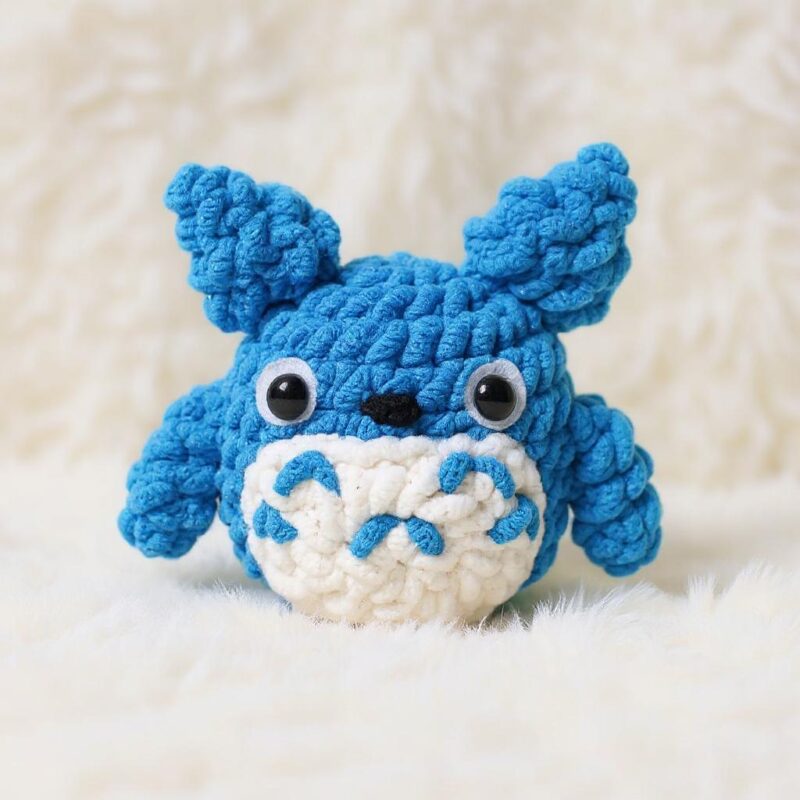 Blue Fox Amigurumi Crochet Pattern - Adorable DIY Stuffed Animal Toy - Instant Download PDF - Image 2