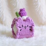 Blueberry Cat Swiss Roll Amigurumi Crochet Pattern - Adorable DIY Stuffed Animal Toy - Instant Download PDF