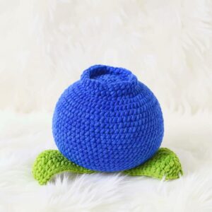 Blueberry Pillow Amigurumi Crochet Pattern - Cute & Cozy - DIY Stuffed Fruit Cushion - Instant Download PDF