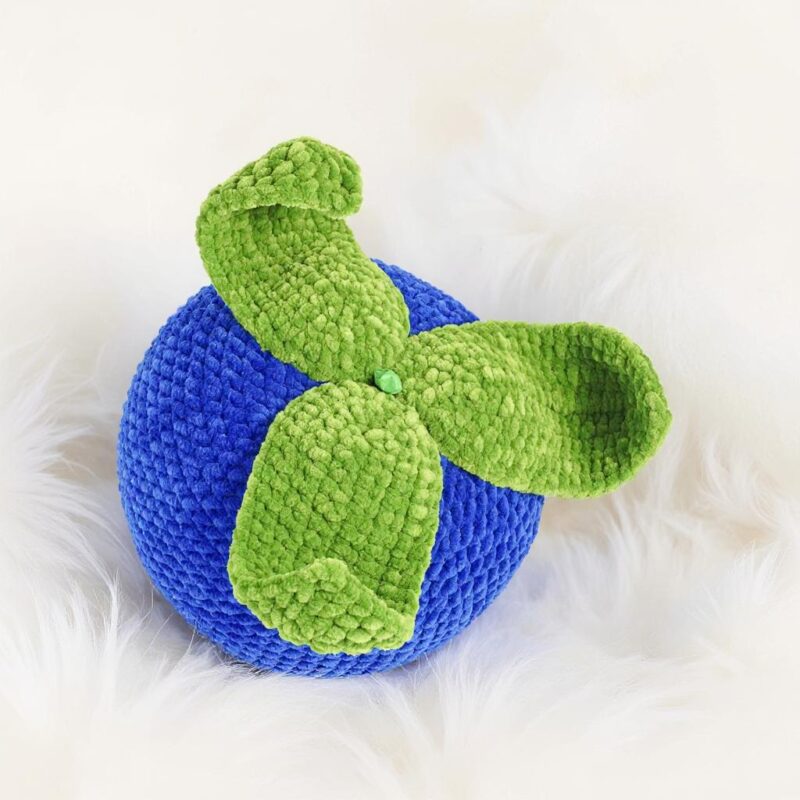 Blueberry Pillow Amigurumi Crochet Pattern - Cute & Cozy - DIY Stuffed Fruit Cushion - Instant Download PDF - Image 3