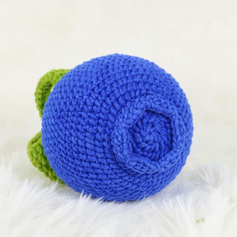Blueberry Pillow Amigurumi Crochet Pattern - Cute & Cozy - DIY Stuffed Fruit Cushion - Instant Download PDF - Image 4