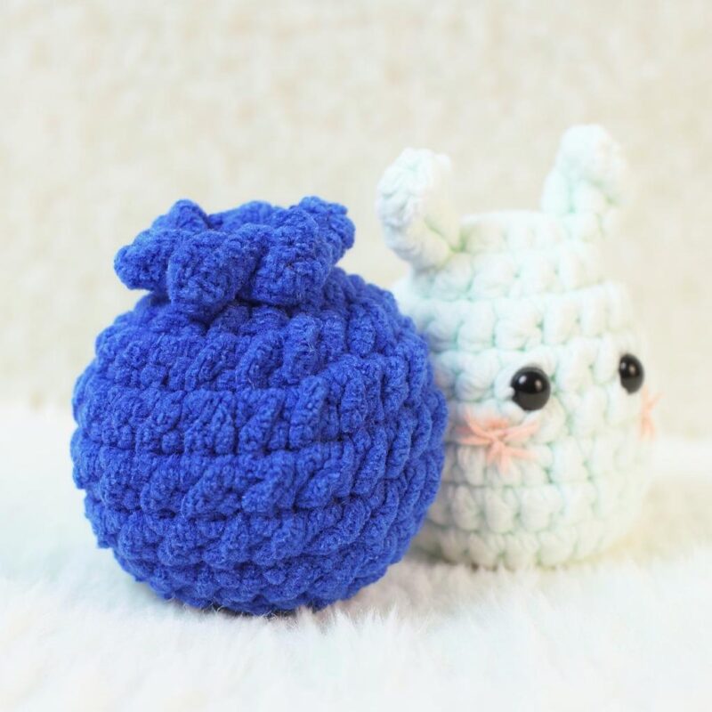 Blueberry Snail Amigurumi Crochet Pattern - Adorable DIY Stuffed Animal Toy - Instant Download PDF - Image 4