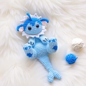 Bluefin Tuna Amigurumi Crochet Pattern - Adorable DIY Stuffed Animal Toy - Instant Download PDF