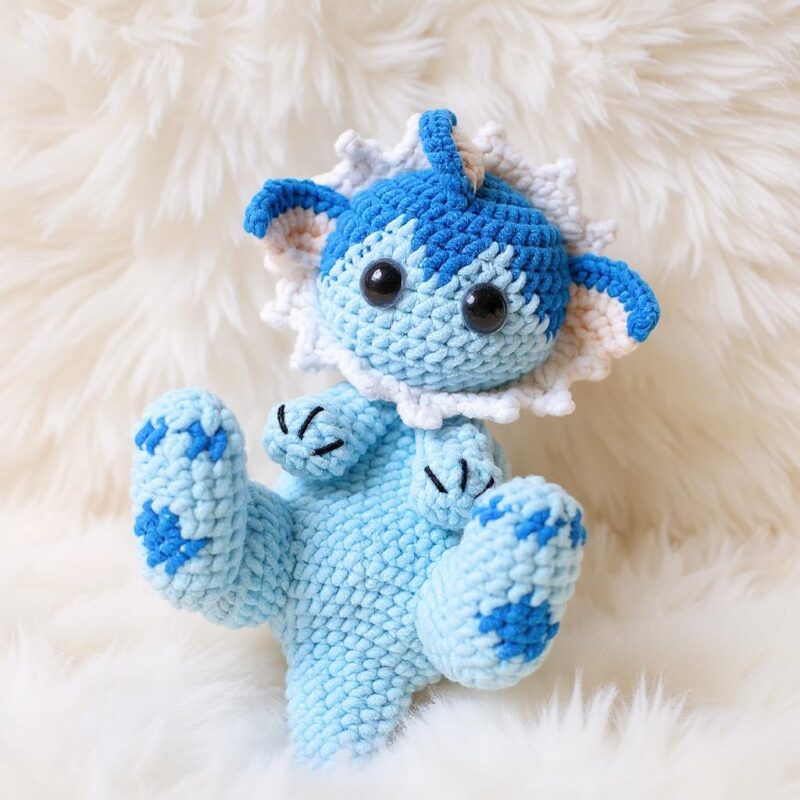 Bluefin Tuna Amigurumi Crochet Pattern - Adorable DIY Stuffed Animal Toy - Instant Download PDF - Image 3
