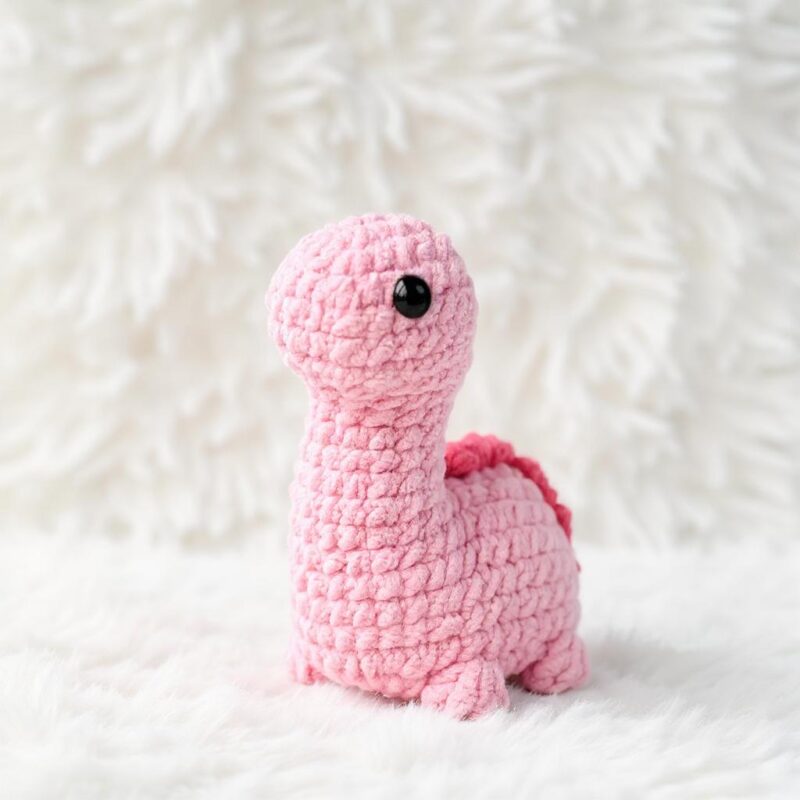 Brachiosaurus Amigurumi Crochet Pattern - No-Sew - DIY Stuffed Dinosaur Toy - Instant Download PDF - Image 2
