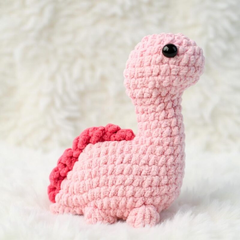 Brachiosaurus Amigurumi Crochet Pattern - No-Sew - DIY Stuffed Dinosaur Toy - Instant Download PDF - Image 4