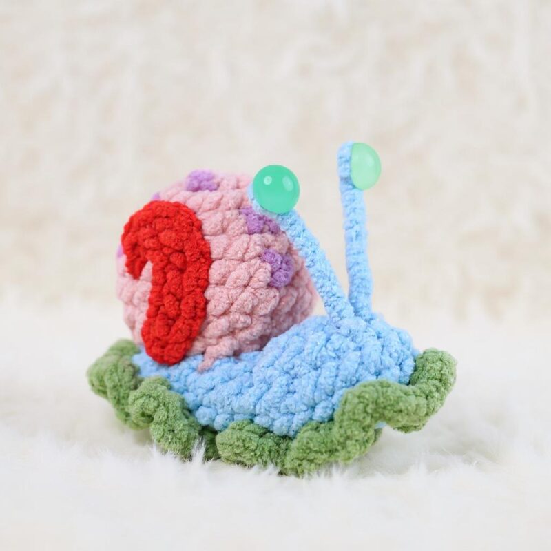 Bubble Snail Amigurumi Crochet Pattern - Adorable DIY Stuffed Animal Toy - Instant Download PDF