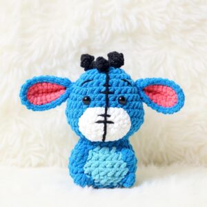Buddy the Donkey Amigurumi Crochet Pattern - Adorable DIY Stuffed Animal Toy - Instant Download PDF