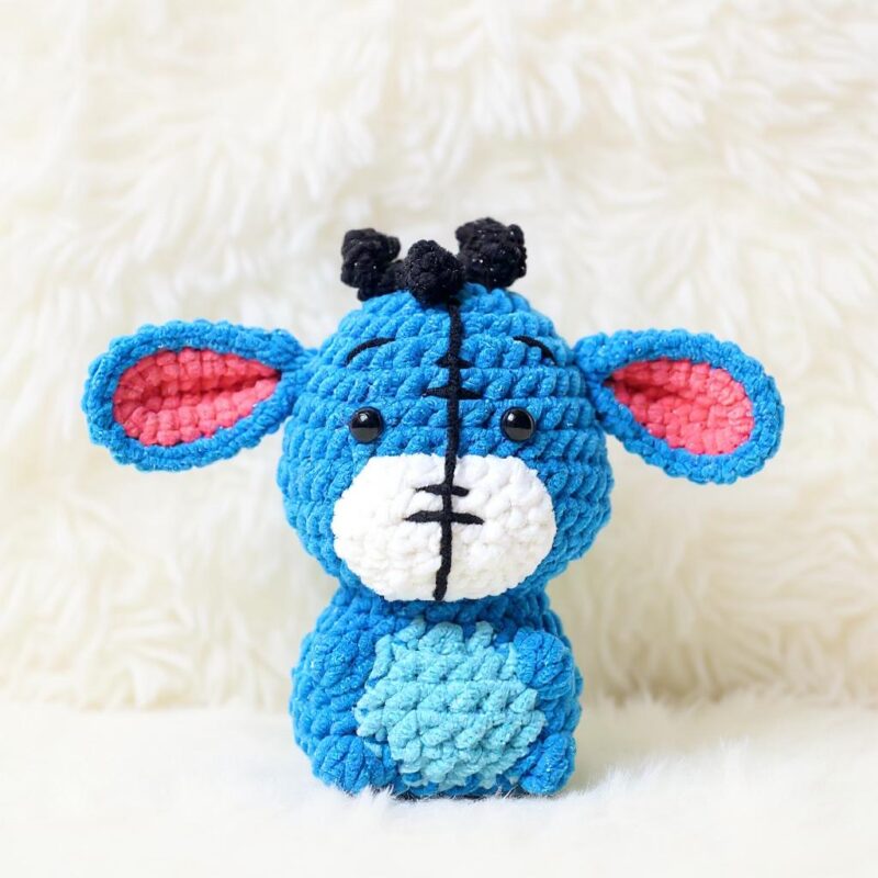 Buddy the Donkey Amigurumi Crochet Pattern - Adorable DIY Stuffed Animal Toy - Instant Download PDF