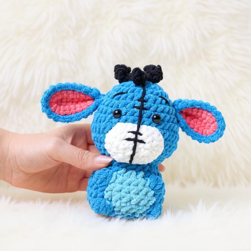 Buddy the Donkey Amigurumi Crochet Pattern - Adorable DIY Stuffed Animal Toy - Instant Download PDF - Image 2