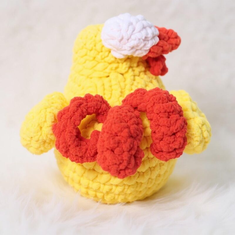 Googly-Eyed Chick Amigurumi Crochet Pattern - Adorable DIY Stuffed Animal Toy - Instant Download PDF - Image 4