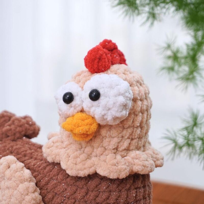 Hen Amigurumi Crochet Pattern - Quirky DIY Stuffed Animal Toy - Instant Download PDF - Image 4