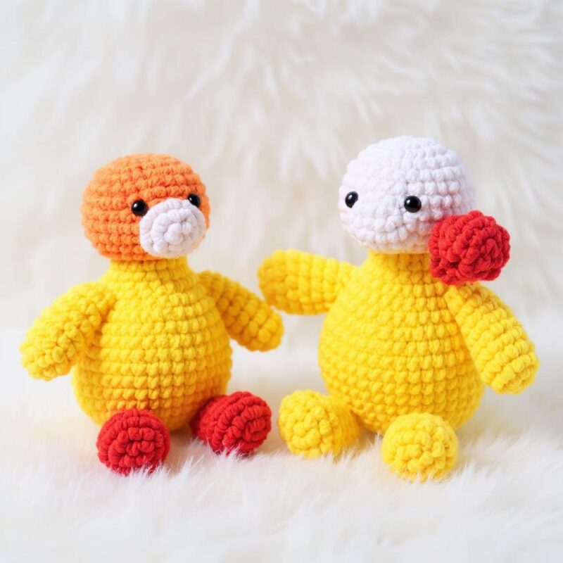 Rooster Amigurumi Crochet Pattern - Quirky DIY Stuffed Animal Toy - Instant Download PDF - Image 4