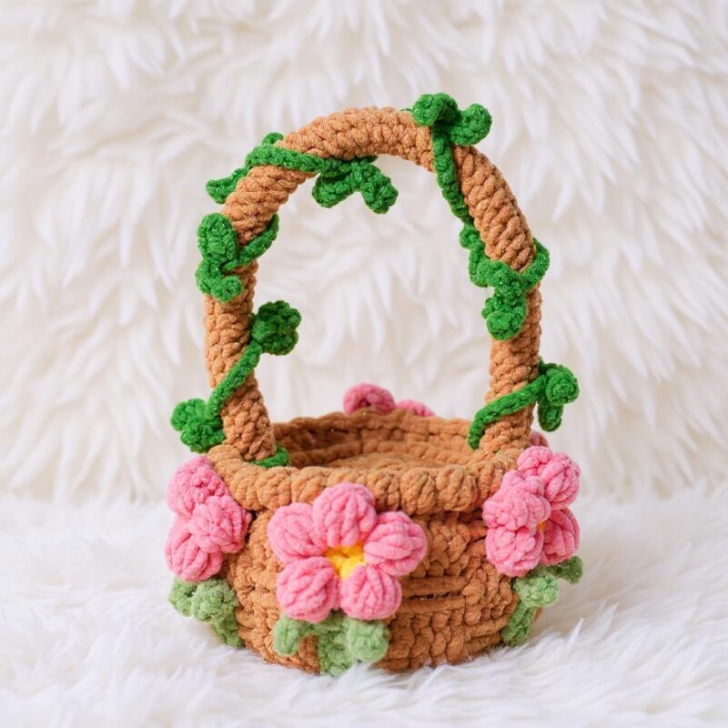Bunny & Treat Basket Amigurumi Crochet Pattern - Adorable DIY Easter Playset - Instant Download PDF - Image 5