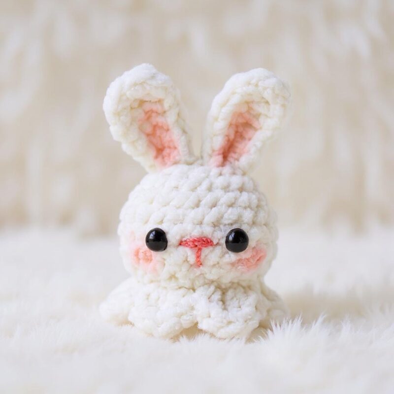 Bunny Bellflower Pot Amigurumi Crochet Pattern - Adorable DIY Stuffed Animal Toy - Instant Download PDF - Image 4