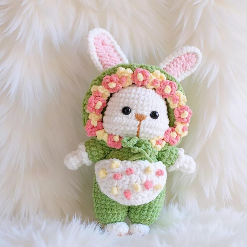 Easter Bunny Amigurumi Crochet Pattern Bundle - Adorable DIY Stuffed Animal Toys - Instant Download PDF - Image 4